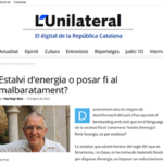 Estalvi d’energia o posar fi al malbaratament?